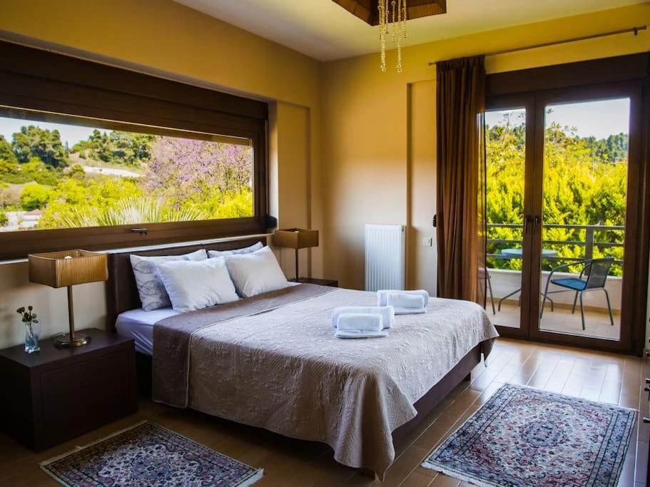 Luxury Villa Kassandrino Kassandrinon ภายนอก รูปภาพ