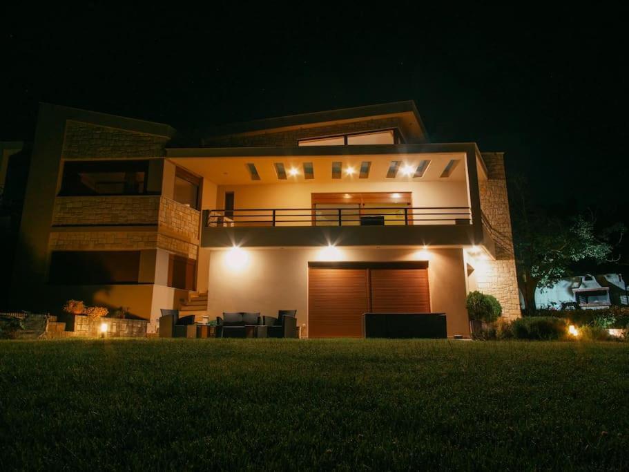 Luxury Villa Kassandrino Kassandrinon ภายนอก รูปภาพ